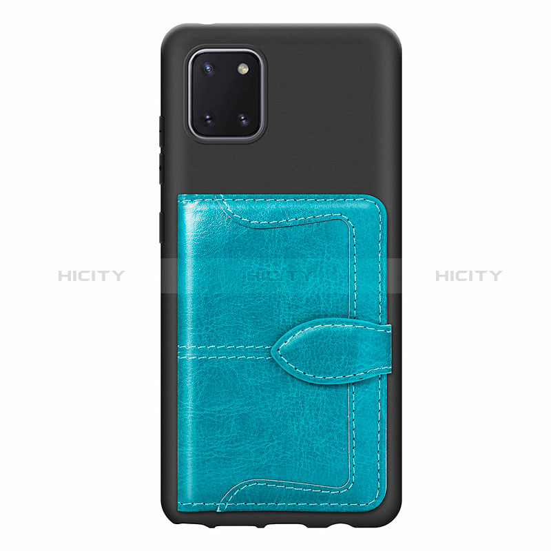 Custodia Silicone Ultra Sottile Morbida Cover con Magnetico S01D per Samsung Galaxy M60s