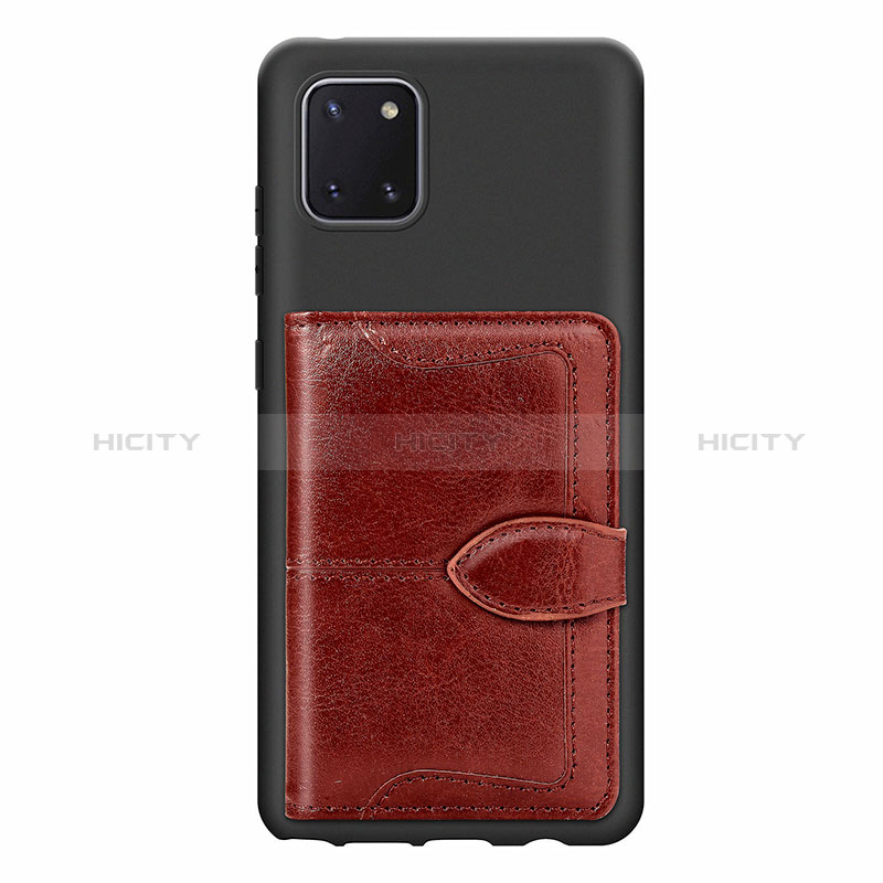 Custodia Silicone Ultra Sottile Morbida Cover con Magnetico S01D per Samsung Galaxy M60s