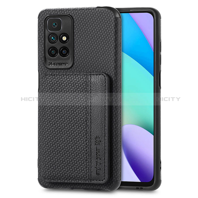 Custodia Silicone Ultra Sottile Morbida Cover con Magnetico S01D per Xiaomi Redmi Note 11 4G (2021)