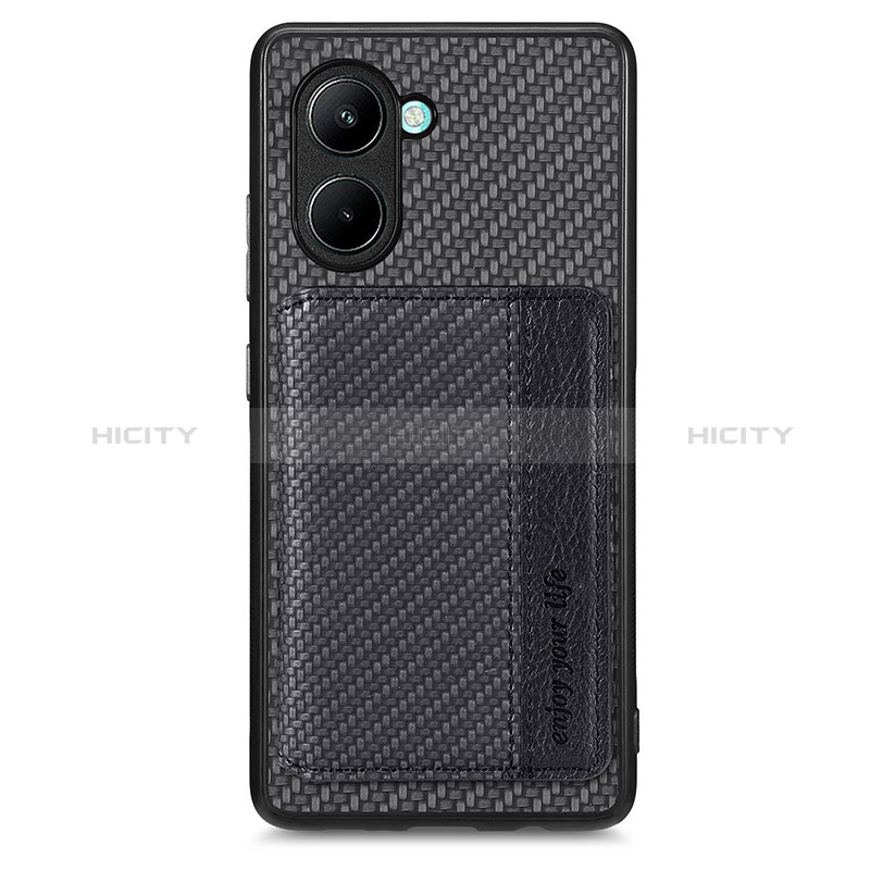 Custodia Silicone Ultra Sottile Morbida Cover con Magnetico S02D per Realme C33 (2023)