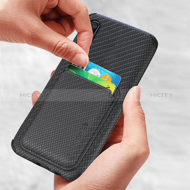 Custodia Silicone Ultra Sottile Morbida Cover con Magnetico S02D per Samsung Galaxy A70S