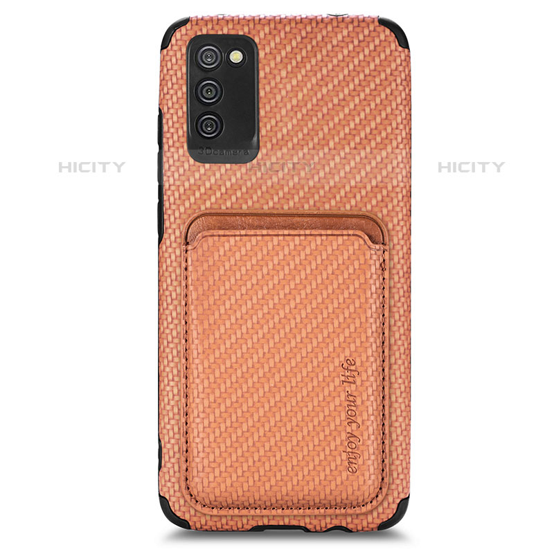 Custodia Silicone Ultra Sottile Morbida Cover con Magnetico S02D per Samsung Galaxy M02s