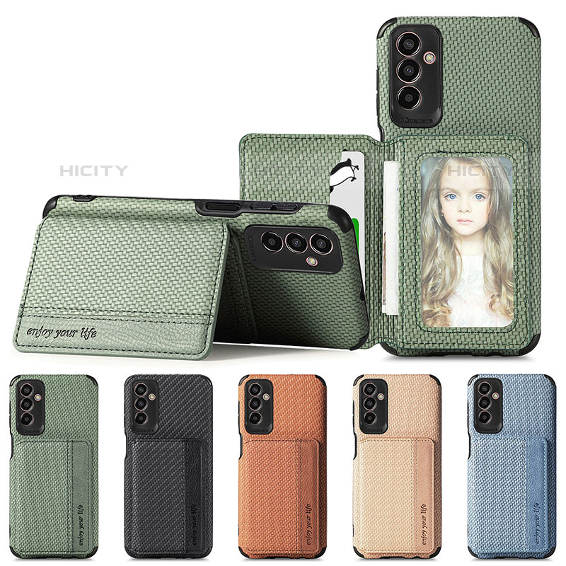 Custodia Silicone Ultra Sottile Morbida Cover con Magnetico S02D per Samsung Galaxy M13 5G