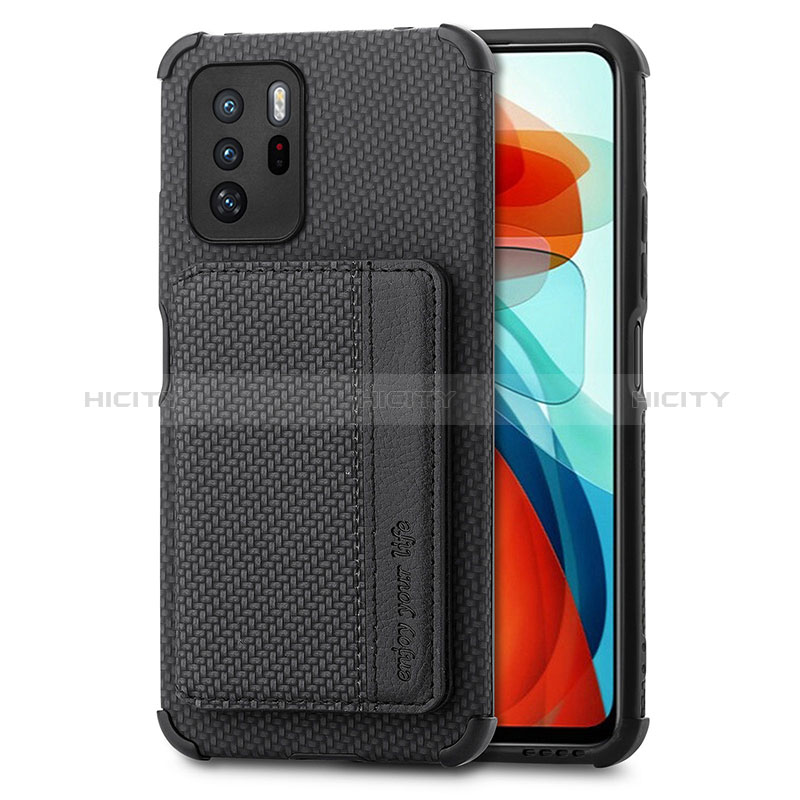 Custodia Silicone Ultra Sottile Morbida Cover con Magnetico S02D per Xiaomi Poco X3 GT 5G