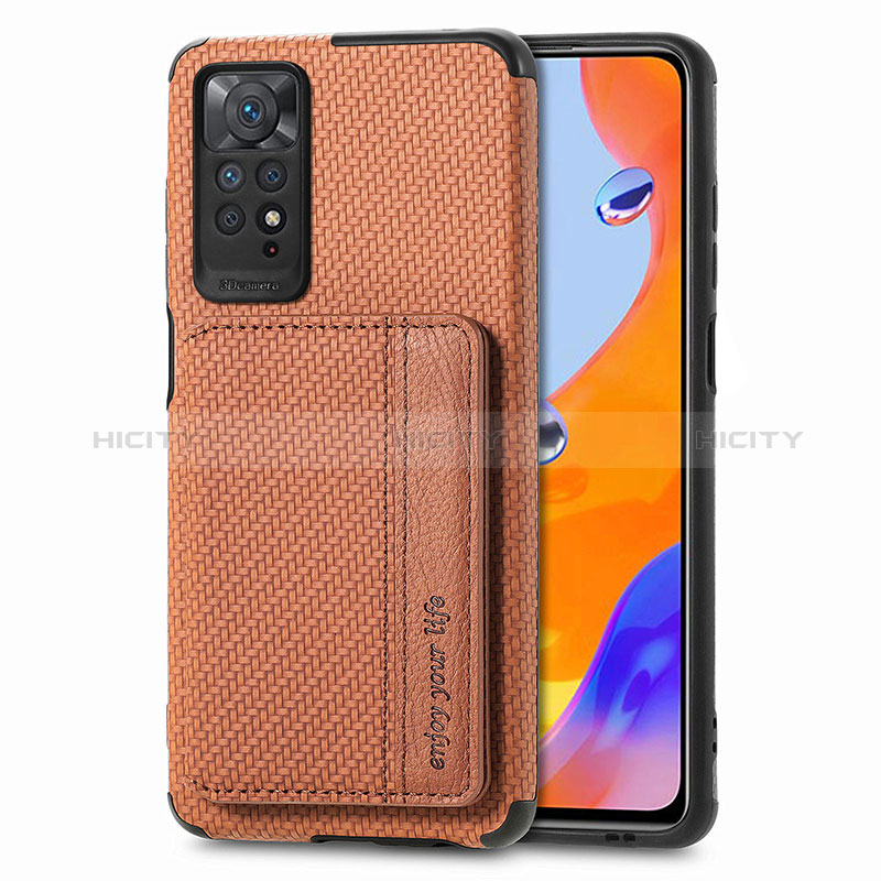 Custodia Silicone Ultra Sottile Morbida Cover con Magnetico S02D per Xiaomi Redmi Note 12 Pro 4G