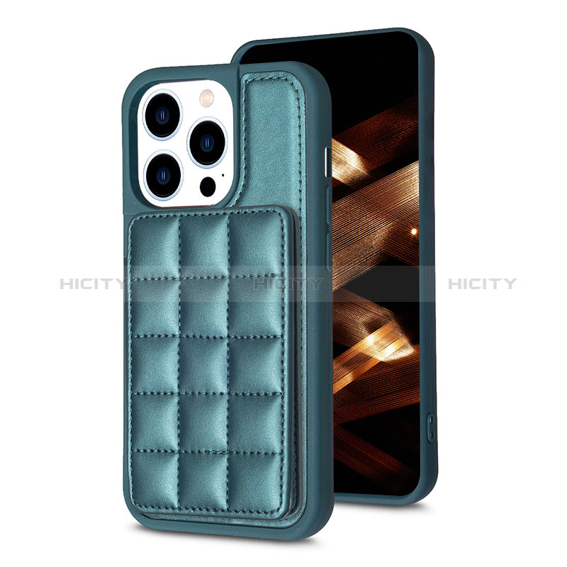 Custodia Silicone Ultra Sottile Morbida Cover con Magnetico S03D per Apple iPhone 13 Pro Max