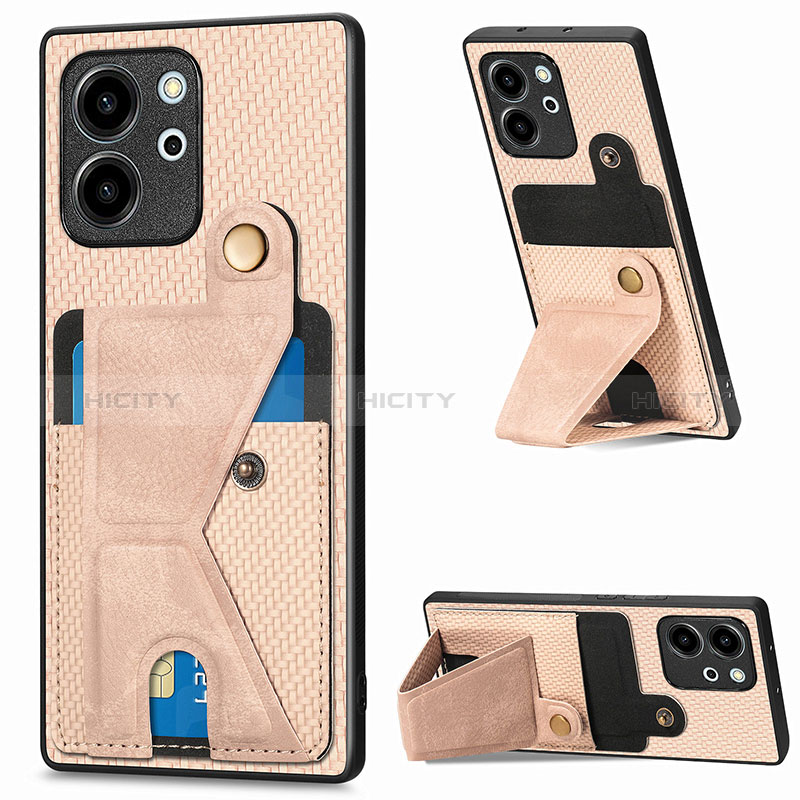 Custodia Silicone Ultra Sottile Morbida Cover con Magnetico S03D per Huawei Honor 80 SE 5G