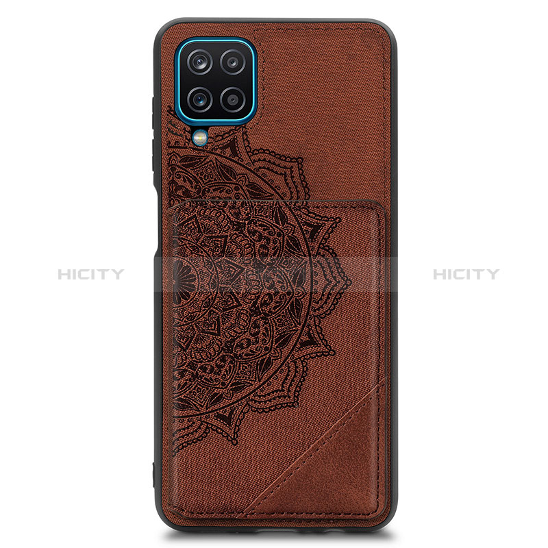 Custodia Silicone Ultra Sottile Morbida Cover con Magnetico S03D per Samsung Galaxy A12 5G