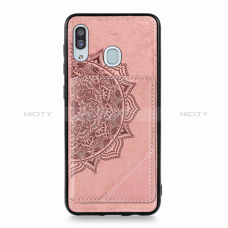 Custodia Silicone Ultra Sottile Morbida Cover con Magnetico S03D per Samsung Galaxy A30