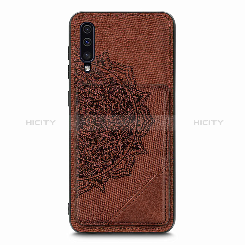 Custodia Silicone Ultra Sottile Morbida Cover con Magnetico S03D per Samsung Galaxy A50S