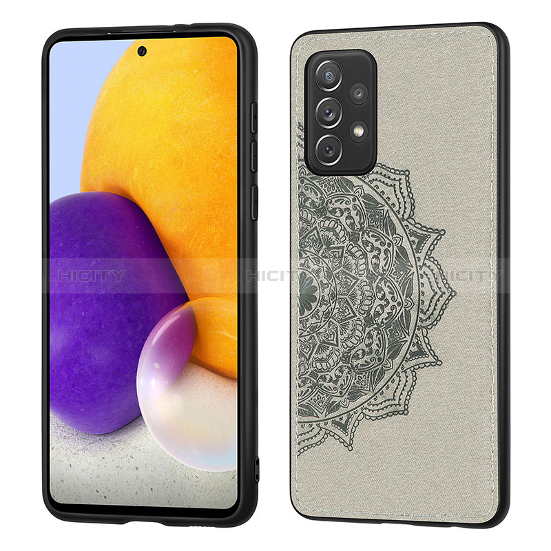 Custodia Silicone Ultra Sottile Morbida Cover con Magnetico S03D per Samsung Galaxy A52s 5G