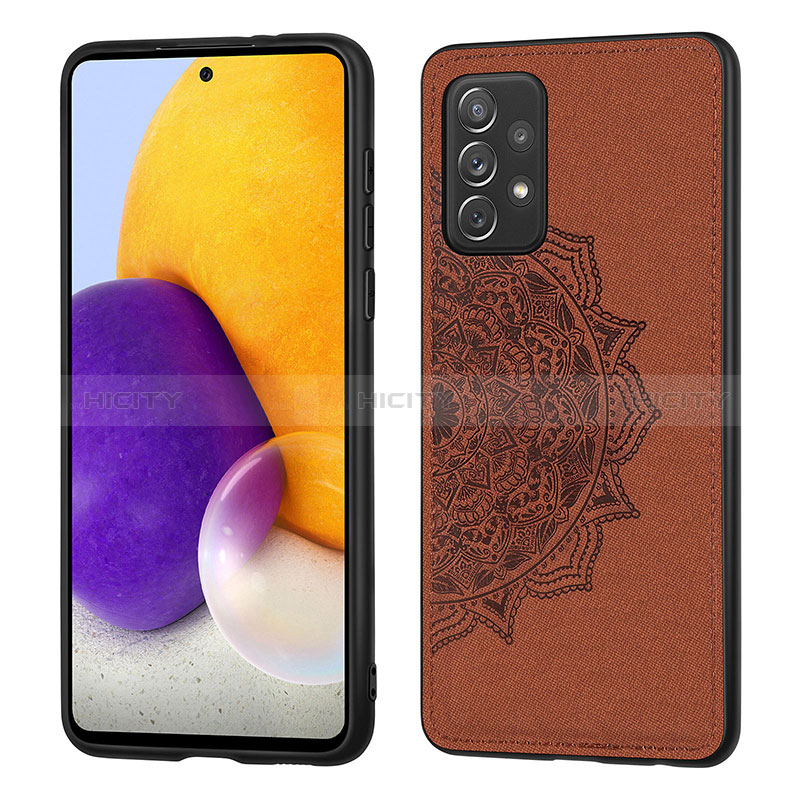 Custodia Silicone Ultra Sottile Morbida Cover con Magnetico S03D per Samsung Galaxy A52s 5G