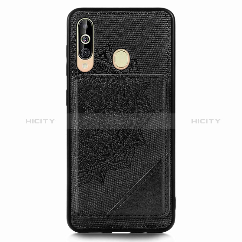 Custodia Silicone Ultra Sottile Morbida Cover con Magnetico S03D per Samsung Galaxy A60