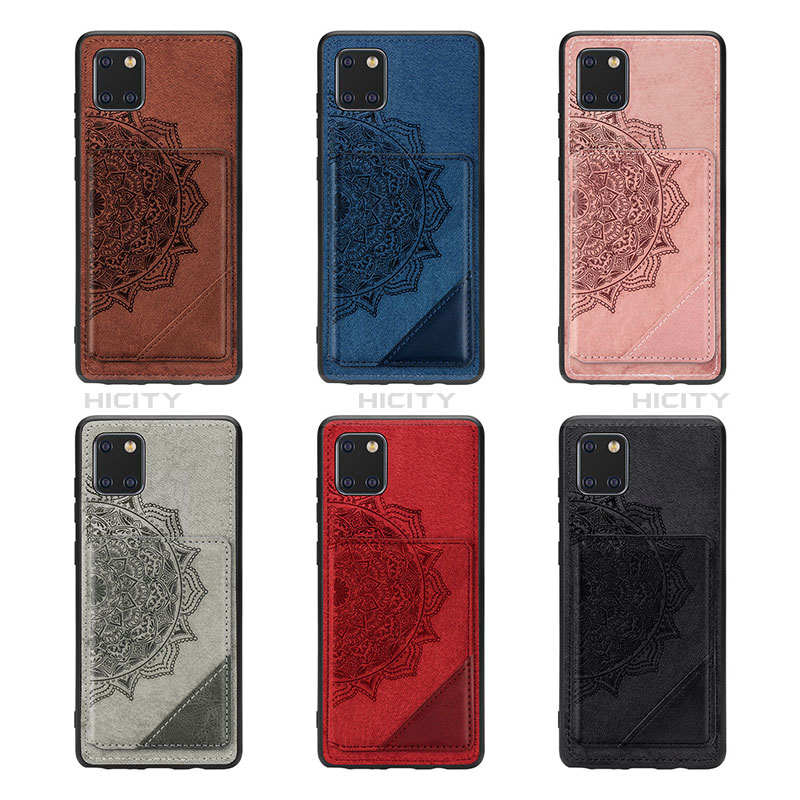 Custodia Silicone Ultra Sottile Morbida Cover con Magnetico S03D per Samsung Galaxy A81