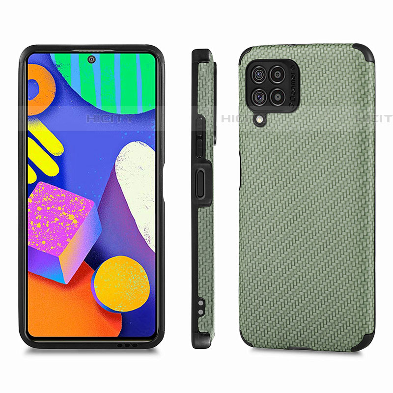 Custodia Silicone Ultra Sottile Morbida Cover con Magnetico S03D per Samsung Galaxy F62 5G