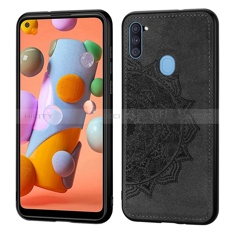 Custodia Silicone Ultra Sottile Morbida Cover con Magnetico S03D per Samsung Galaxy M11