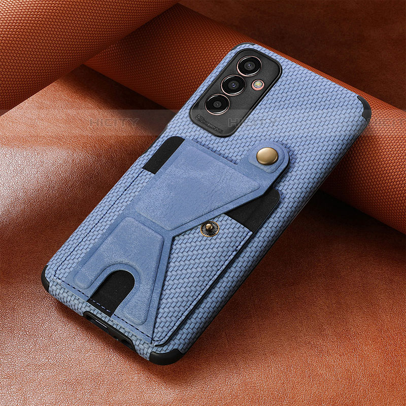 Custodia Silicone Ultra Sottile Morbida Cover con Magnetico S03D per Samsung Galaxy M13 4G