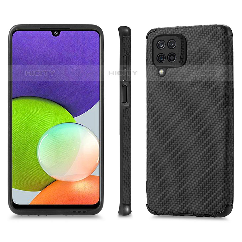 Custodia Silicone Ultra Sottile Morbida Cover con Magnetico S03D per Samsung Galaxy M32 4G