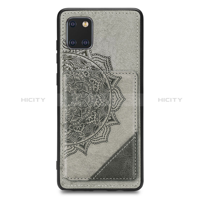 Custodia Silicone Ultra Sottile Morbida Cover con Magnetico S03D per Samsung Galaxy Note 10 Lite