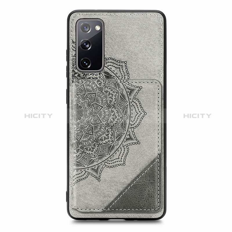 Custodia Silicone Ultra Sottile Morbida Cover con Magnetico S03D per Samsung Galaxy S20 FE (2022) 5G