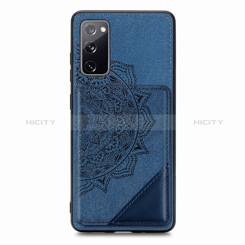 Custodia Silicone Ultra Sottile Morbida Cover con Magnetico S03D per Samsung Galaxy S20 FE (2022) 5G