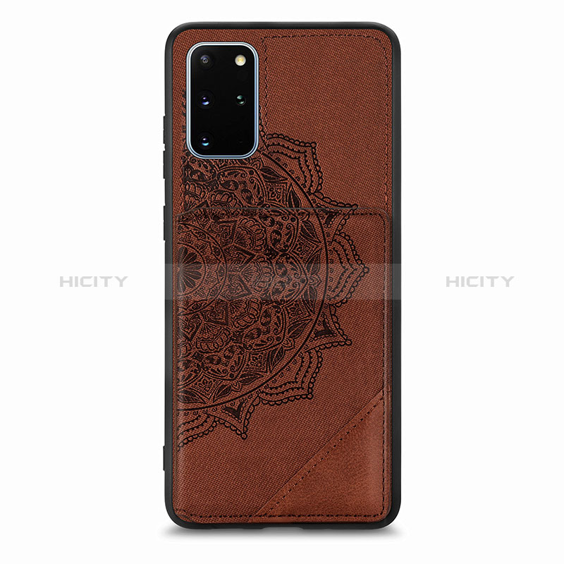 Custodia Silicone Ultra Sottile Morbida Cover con Magnetico S03D per Samsung Galaxy S20 Plus