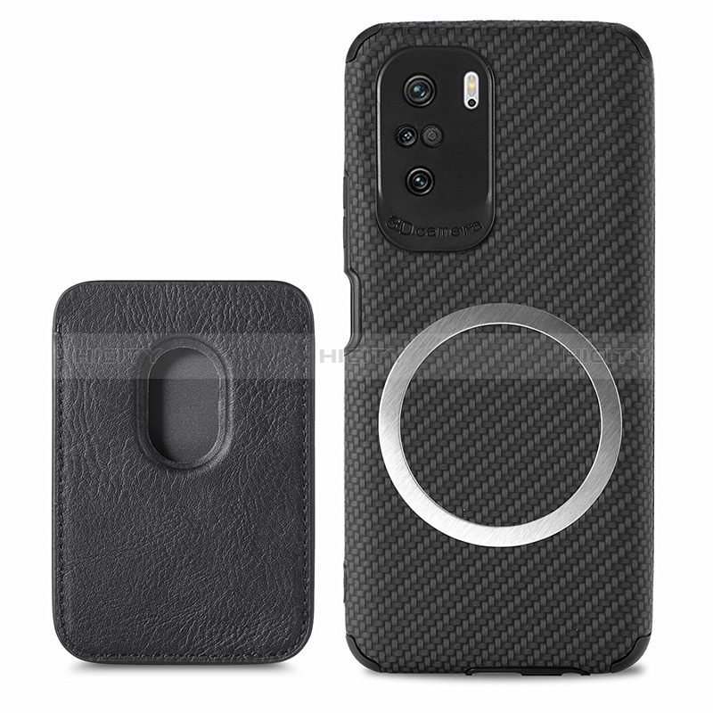 Custodia Silicone Ultra Sottile Morbida Cover con Magnetico S03D per Xiaomi Mi 11i 5G