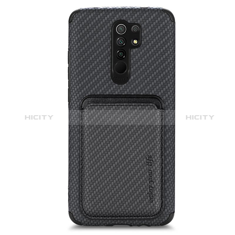 Custodia Silicone Ultra Sottile Morbida Cover con Magnetico S03D per Xiaomi Poco M2