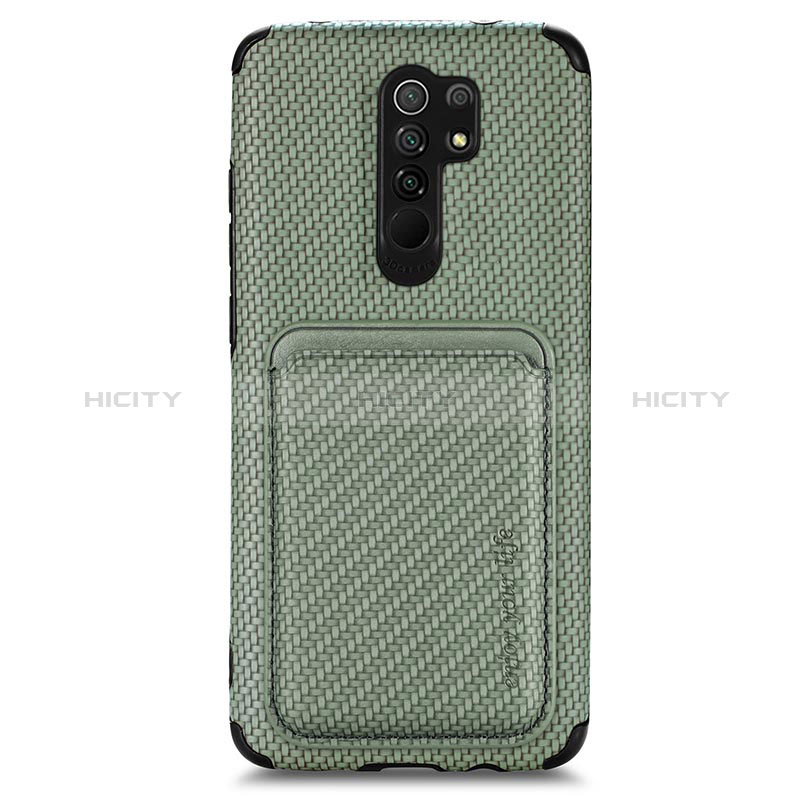 Custodia Silicone Ultra Sottile Morbida Cover con Magnetico S03D per Xiaomi Poco M2