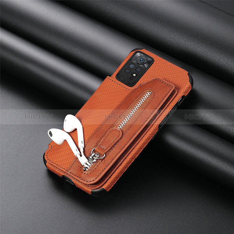 Custodia Silicone Ultra Sottile Morbida Cover con Magnetico S03D per Xiaomi Redmi Note 11S 4G