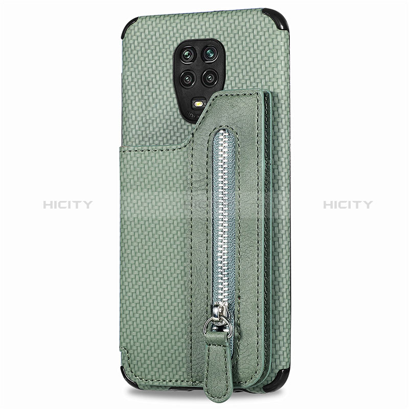 Custodia Silicone Ultra Sottile Morbida Cover con Magnetico S03D per Xiaomi Redmi Note 9 Pro