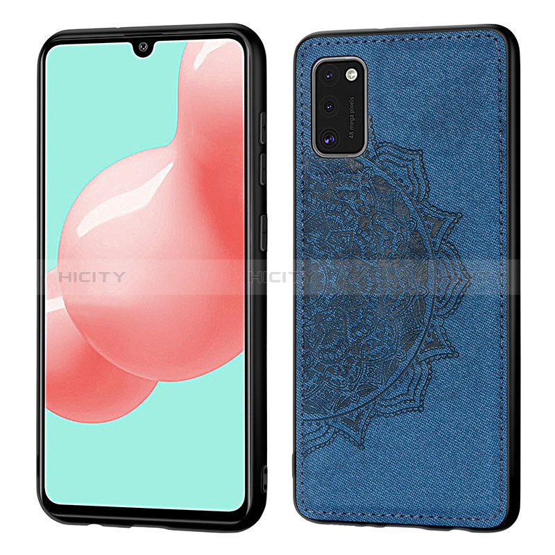 Custodia Silicone Ultra Sottile Morbida Cover con Magnetico S04D per Samsung Galaxy A41