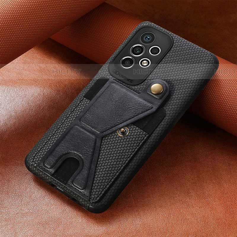 Custodia Silicone Ultra Sottile Morbida Cover con Magnetico S04D per Samsung Galaxy A53 5G