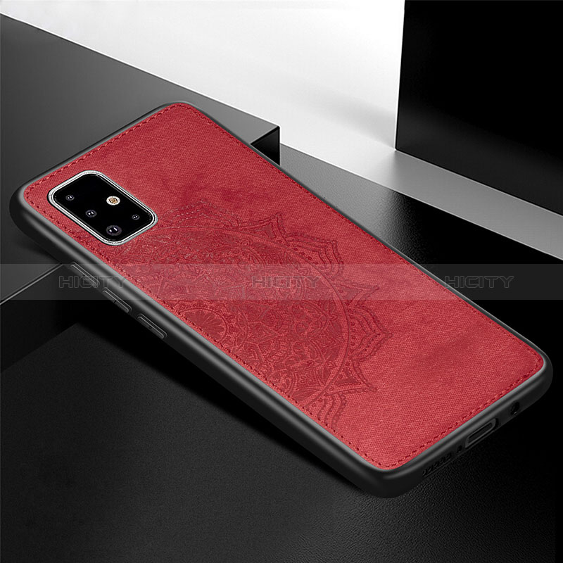 Custodia Silicone Ultra Sottile Morbida Cover con Magnetico S04D per Samsung Galaxy A71 5G