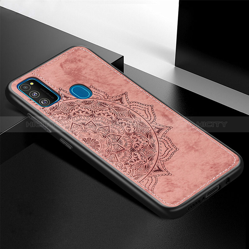 Custodia Silicone Ultra Sottile Morbida Cover con Magnetico S04D per Samsung Galaxy M21