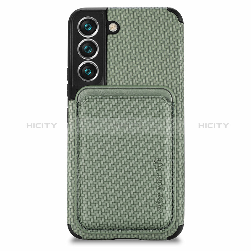 Custodia Silicone Ultra Sottile Morbida Cover con Magnetico S04D per Samsung Galaxy S24 Plus 5G