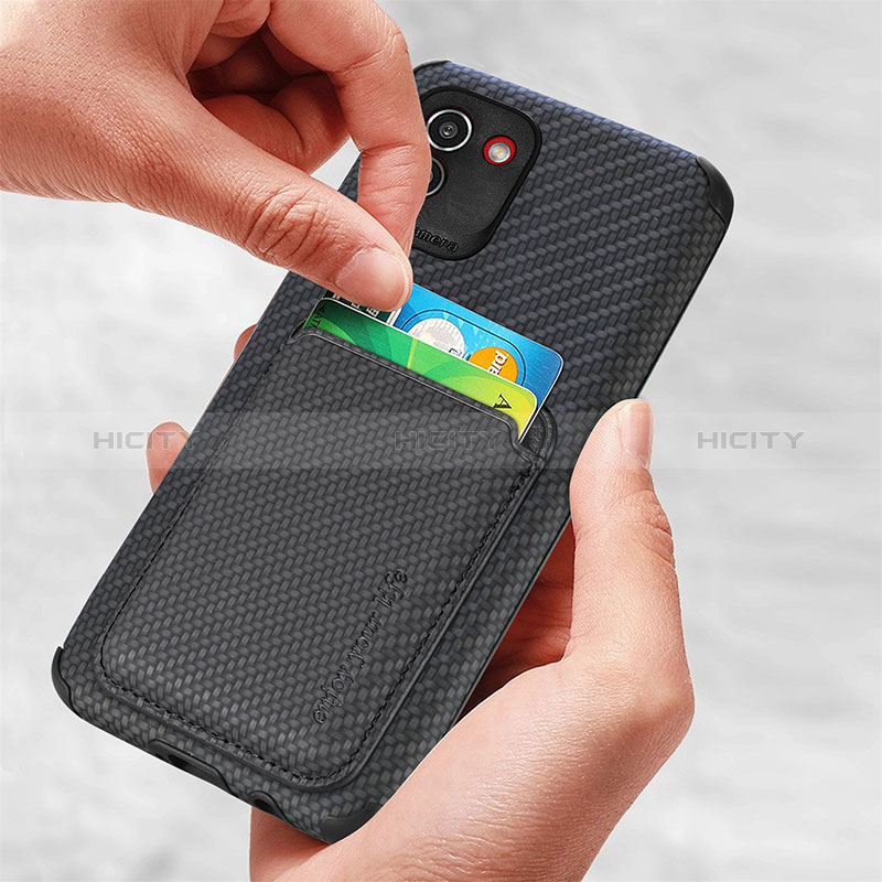 Custodia Silicone Ultra Sottile Morbida Cover con Magnetico S04D per Xiaomi Redmi 10 Power
