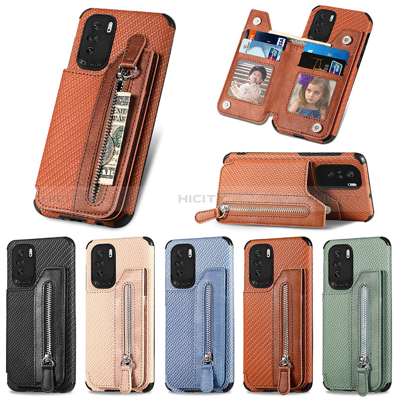 Custodia Silicone Ultra Sottile Morbida Cover con Magnetico S04D per Xiaomi Redmi K40 Pro 5G