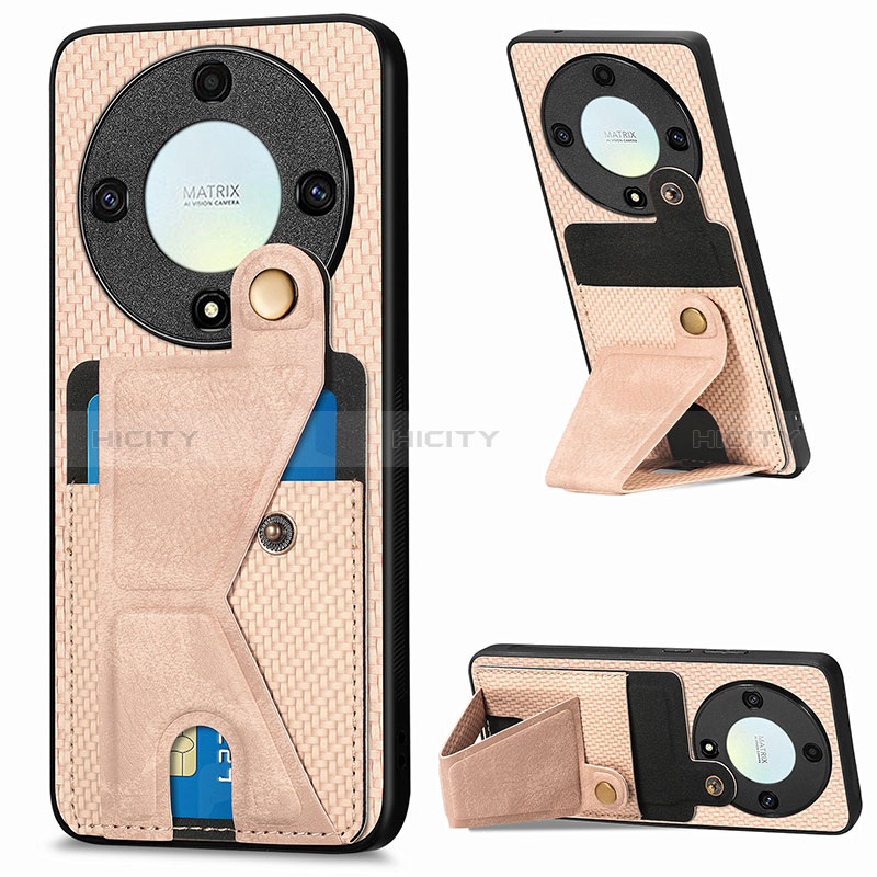 Custodia Silicone Ultra Sottile Morbida Cover con Magnetico S05D per Huawei Honor Magic5 Lite 5G