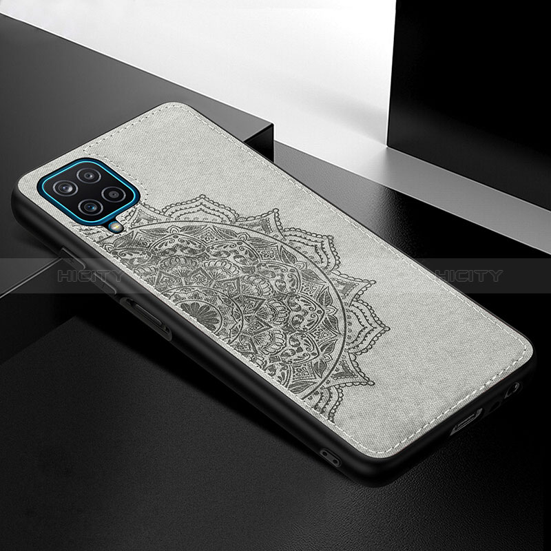 Custodia Silicone Ultra Sottile Morbida Cover con Magnetico S05D per Samsung Galaxy A12 5G