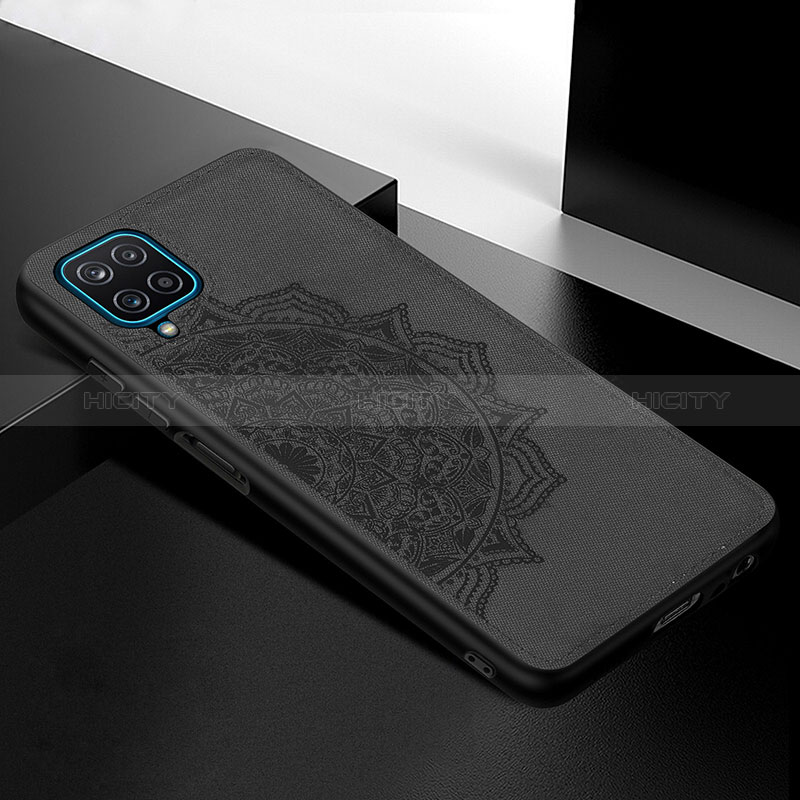 Custodia Silicone Ultra Sottile Morbida Cover con Magnetico S05D per Samsung Galaxy A12 5G