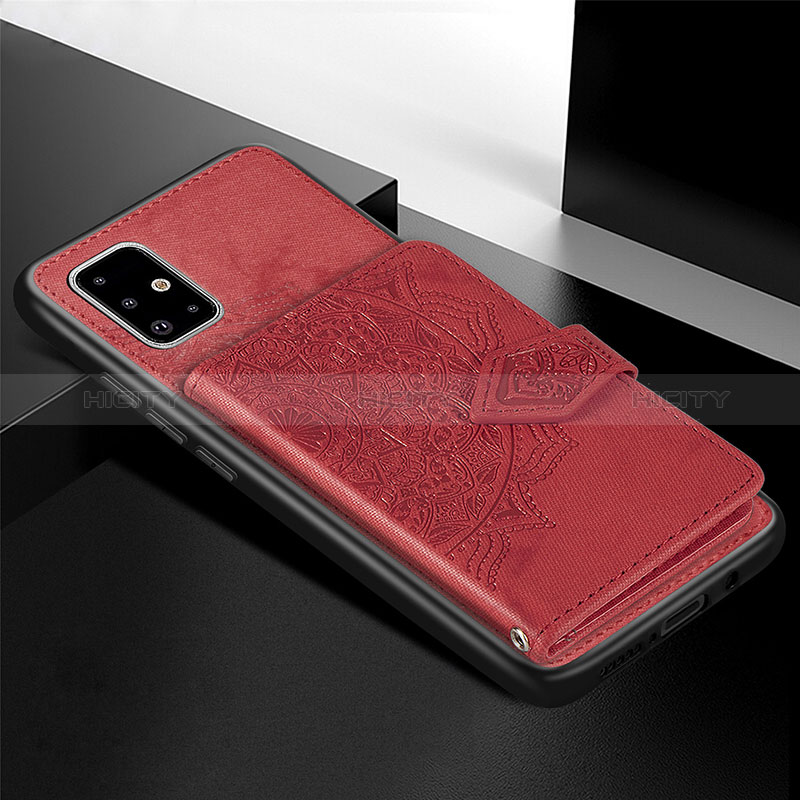 Custodia Silicone Ultra Sottile Morbida Cover con Magnetico S05D per Samsung Galaxy A71 4G A715