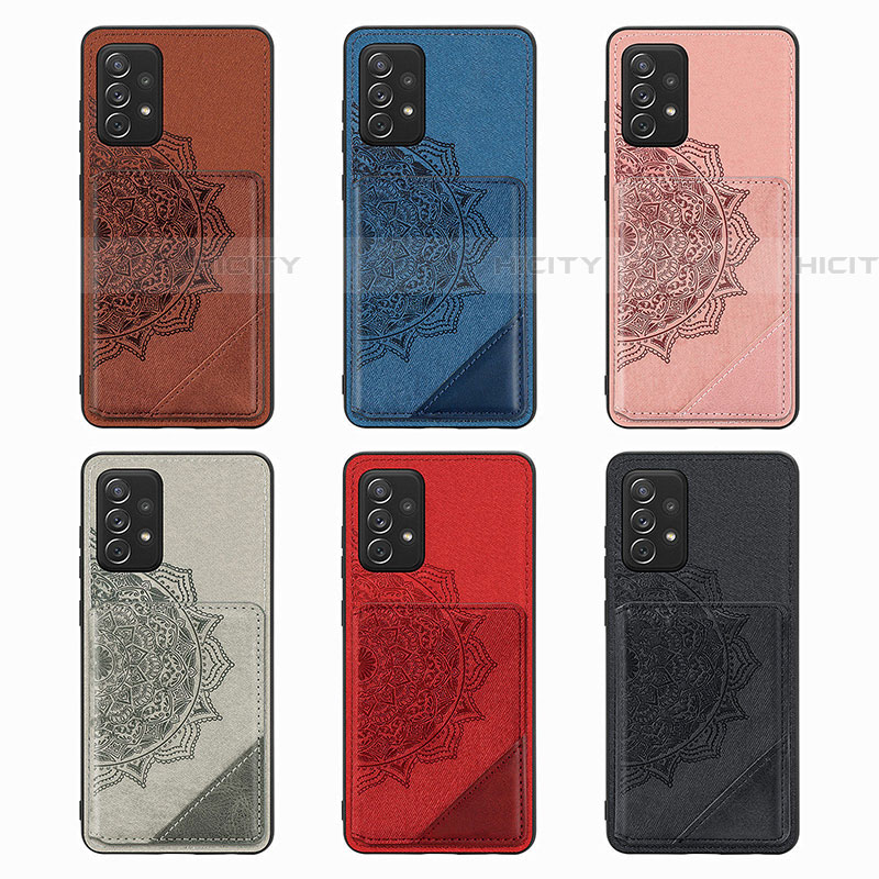 Custodia Silicone Ultra Sottile Morbida Cover con Magnetico S05D per Samsung Galaxy A72 5G