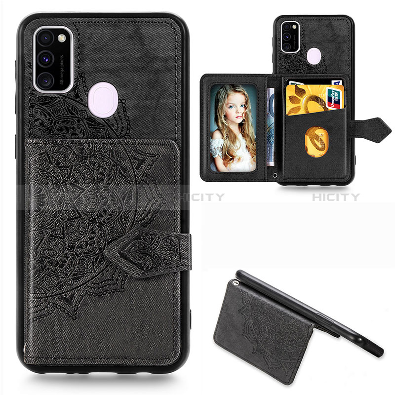 Custodia Silicone Ultra Sottile Morbida Cover con Magnetico S05D per Samsung Galaxy M30s