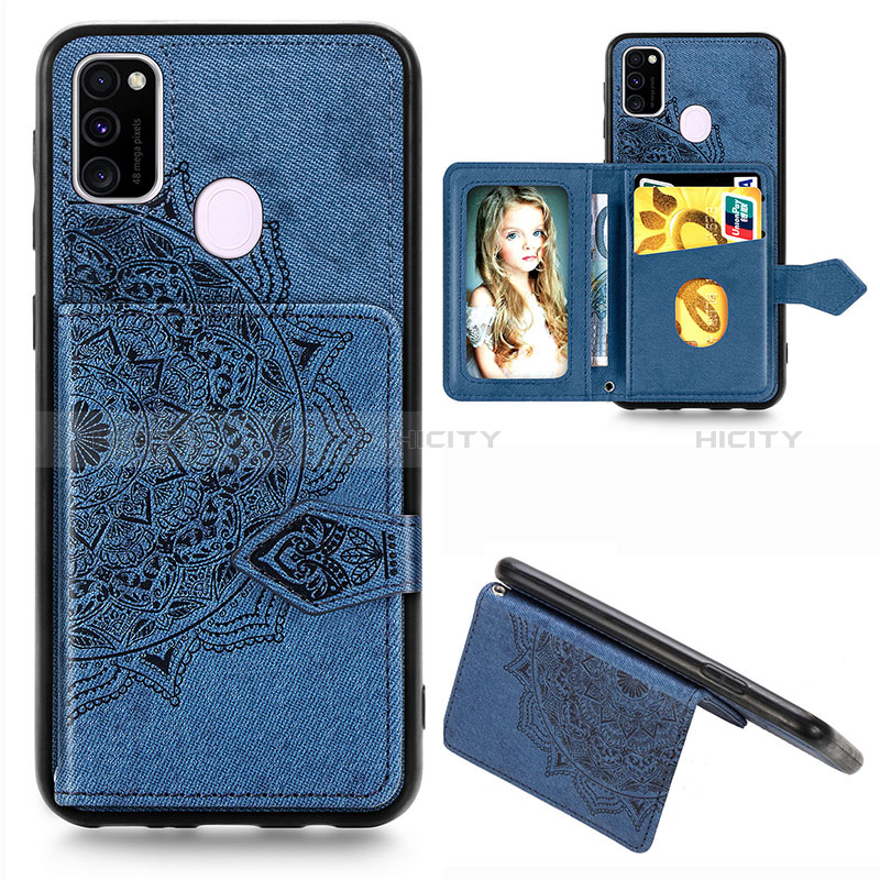 Custodia Silicone Ultra Sottile Morbida Cover con Magnetico S05D per Samsung Galaxy M30s