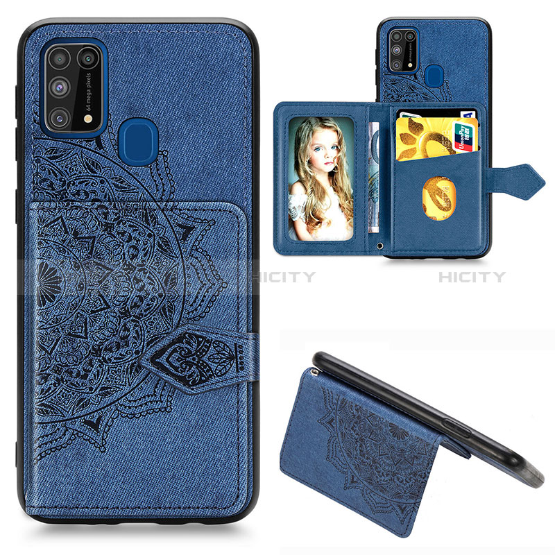 Custodia Silicone Ultra Sottile Morbida Cover con Magnetico S05D per Samsung Galaxy M31