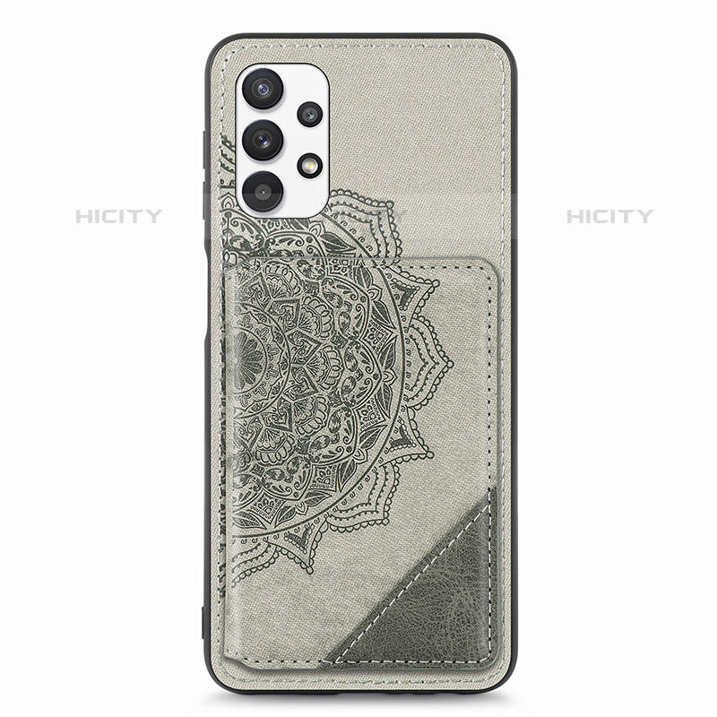Custodia Silicone Ultra Sottile Morbida Cover con Magnetico S05D per Samsung Galaxy M32 5G