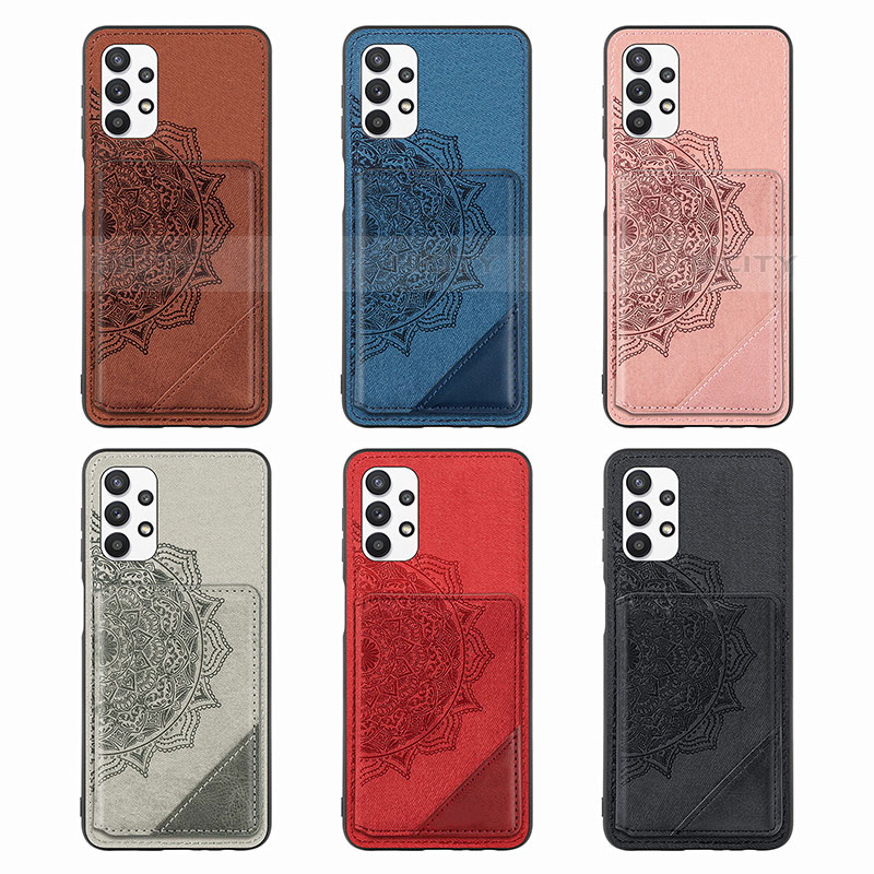 Custodia Silicone Ultra Sottile Morbida Cover con Magnetico S05D per Samsung Galaxy M32 5G