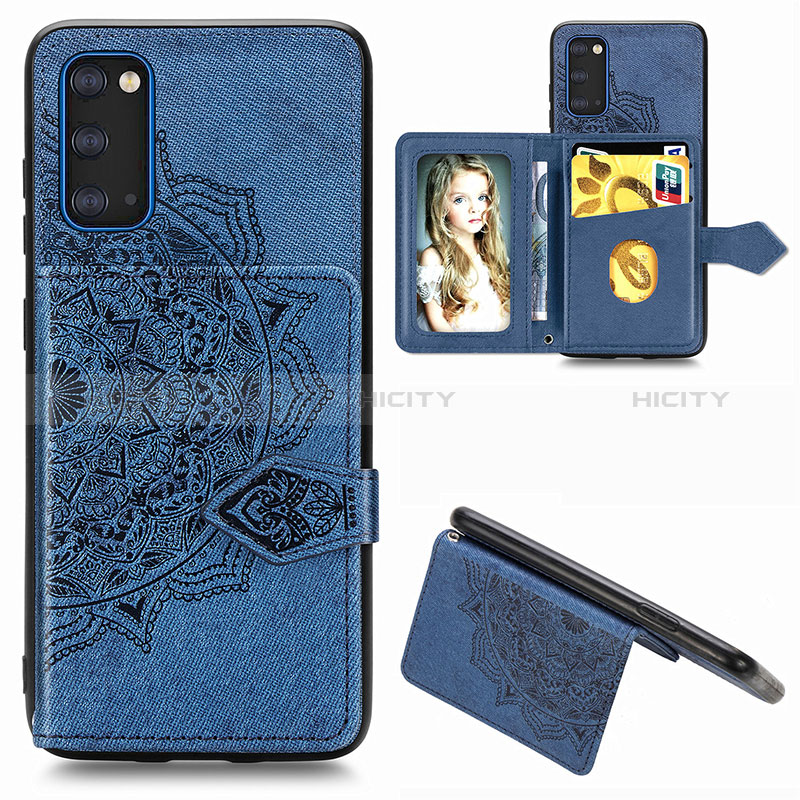 Custodia Silicone Ultra Sottile Morbida Cover con Magnetico S05D per Samsung Galaxy S20 5G