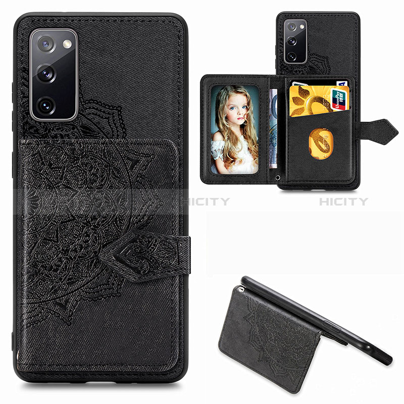 Custodia Silicone Ultra Sottile Morbida Cover con Magnetico S05D per Samsung Galaxy S20 FE 4G